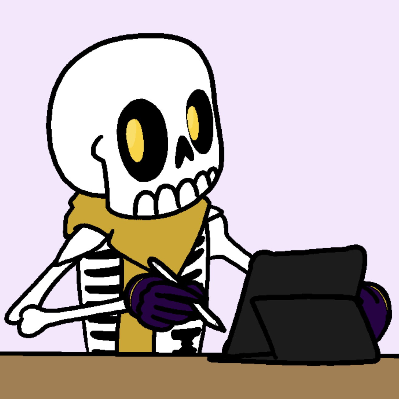 skeleton dumbass